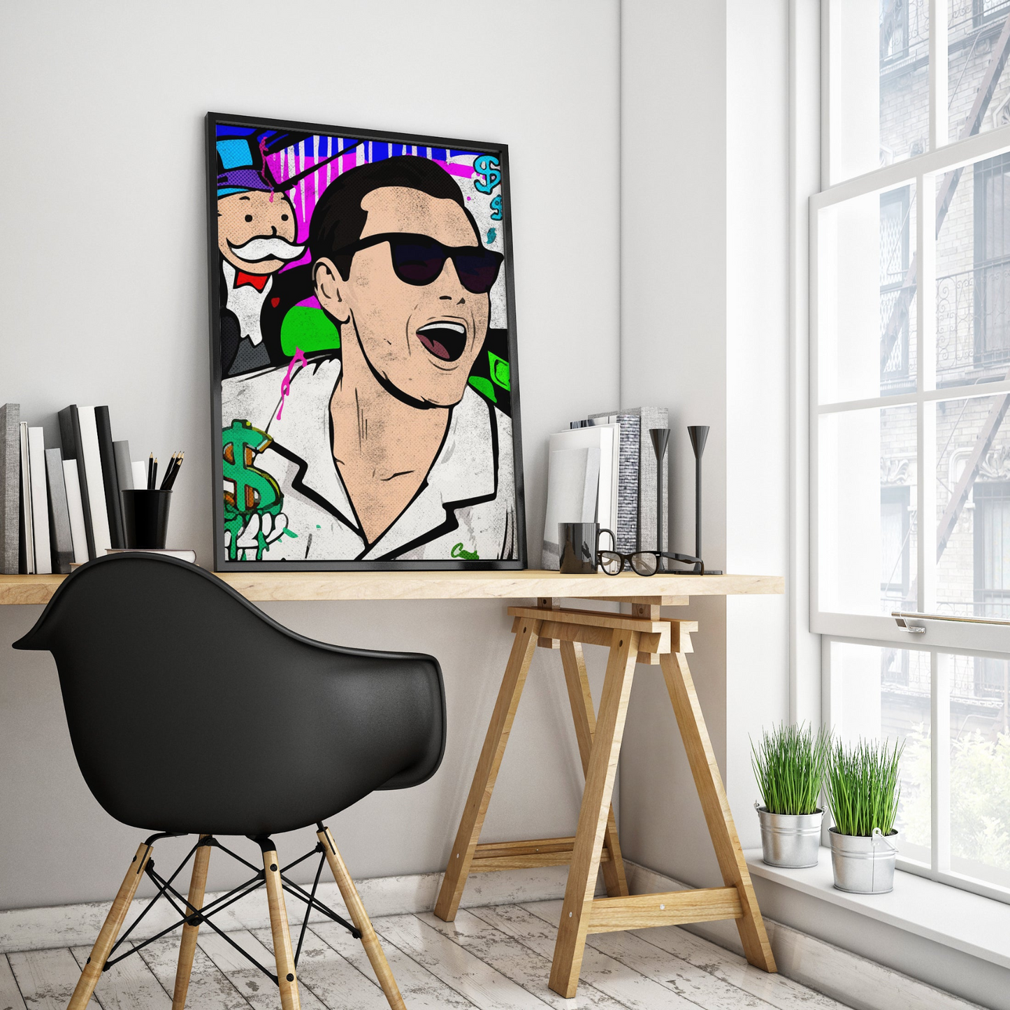 Wolf Of Wallstreet Print