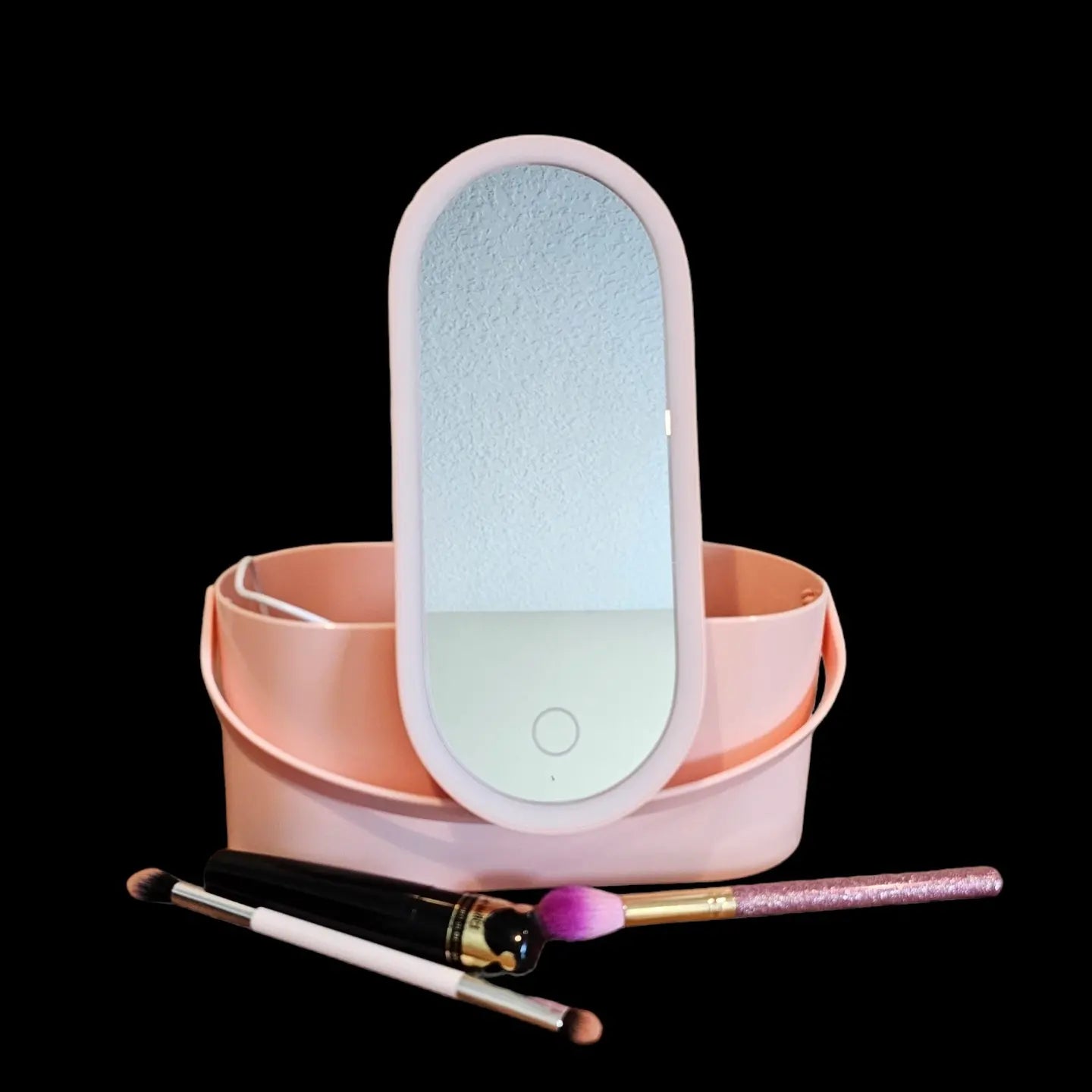 Hot Girl Makeup Organizer™️  With LED Mirror